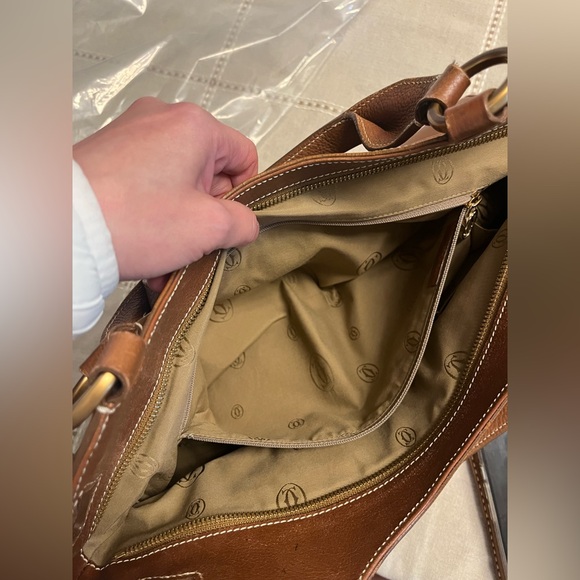 Cartier Marcello handbag leather ladies - Picture 5 of 15